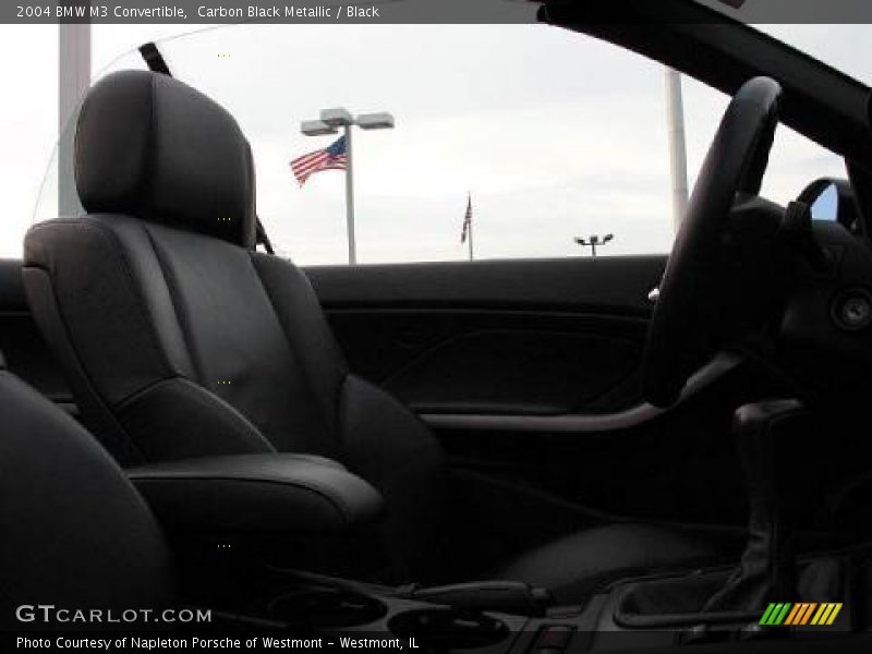 Carbon Black Metallic / Black 2004 BMW M3 Convertible