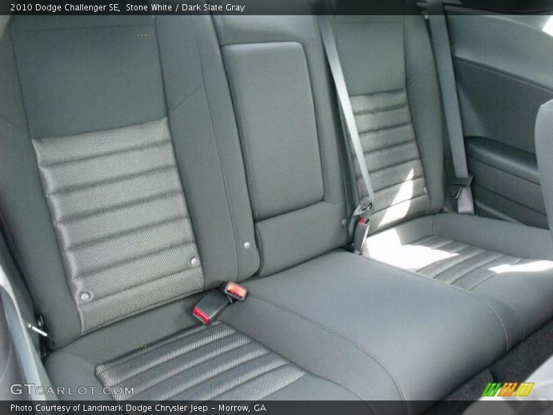 Stone White / Dark Slate Gray 2010 Dodge Challenger SE
