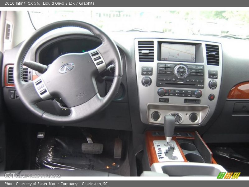 Liquid Onyx Black / Graphite 2010 Infiniti QX 56