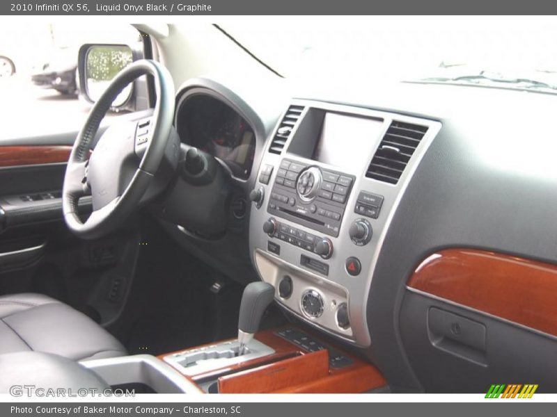 Liquid Onyx Black / Graphite 2010 Infiniti QX 56