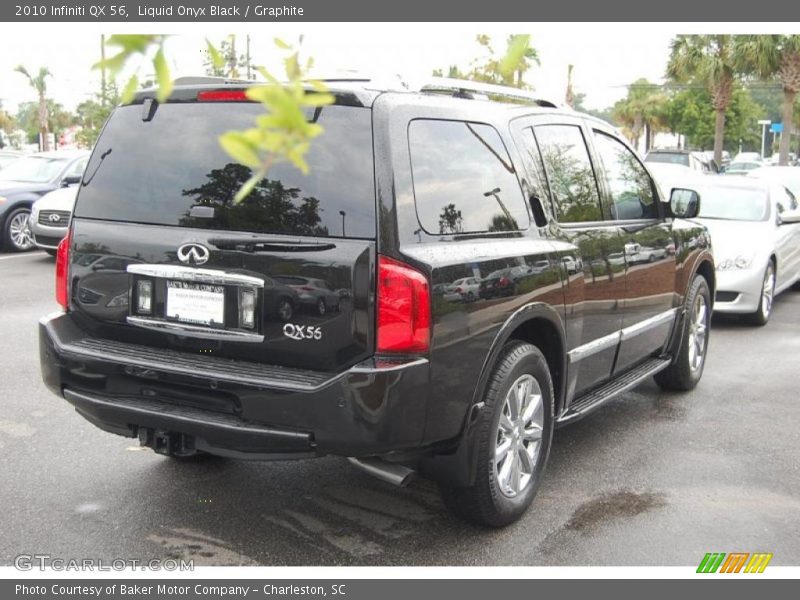 Liquid Onyx Black / Graphite 2010 Infiniti QX 56