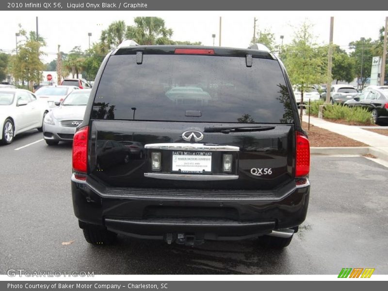 Liquid Onyx Black / Graphite 2010 Infiniti QX 56