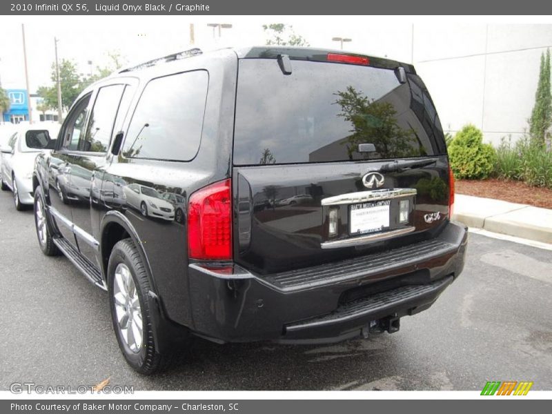 Liquid Onyx Black / Graphite 2010 Infiniti QX 56