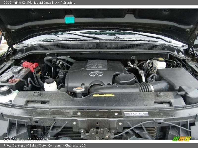 Liquid Onyx Black / Graphite 2010 Infiniti QX 56
