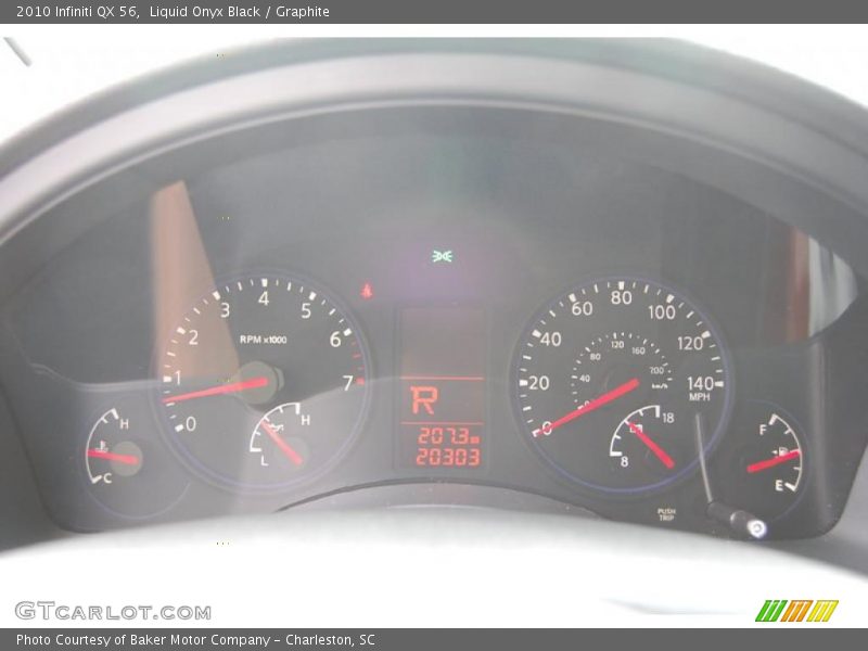 Liquid Onyx Black / Graphite 2010 Infiniti QX 56
