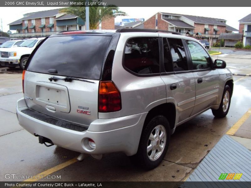 Liquid Silver Metallic / Light Gray 2006 GMC Envoy SLE