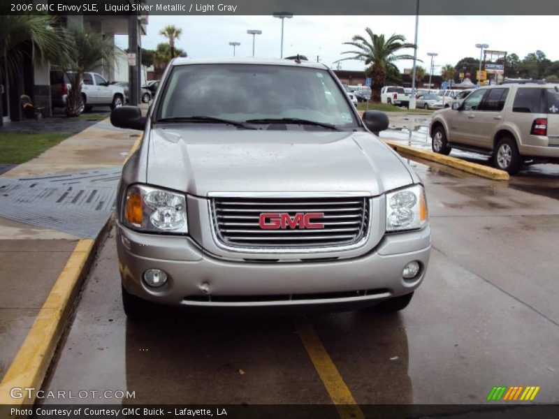 Liquid Silver Metallic / Light Gray 2006 GMC Envoy SLE