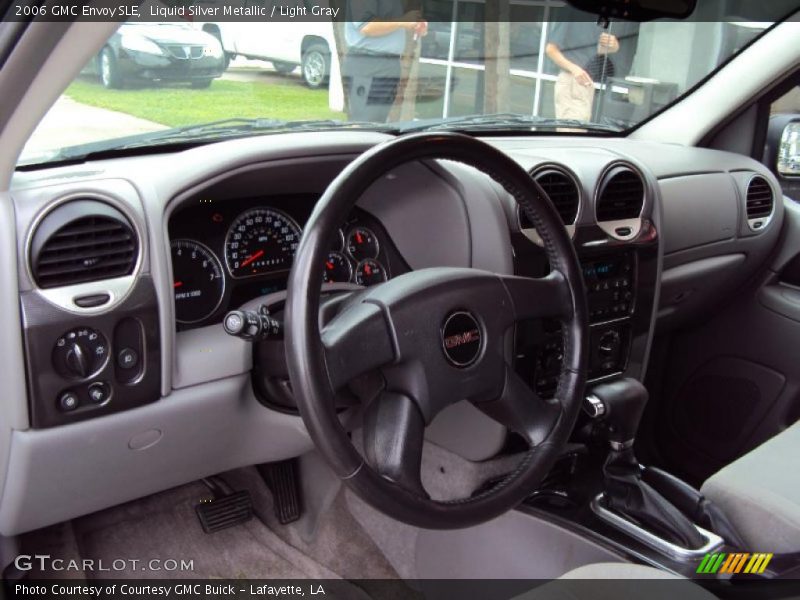 Liquid Silver Metallic / Light Gray 2006 GMC Envoy SLE