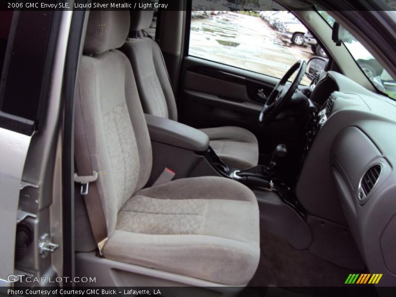 Liquid Silver Metallic / Light Gray 2006 GMC Envoy SLE