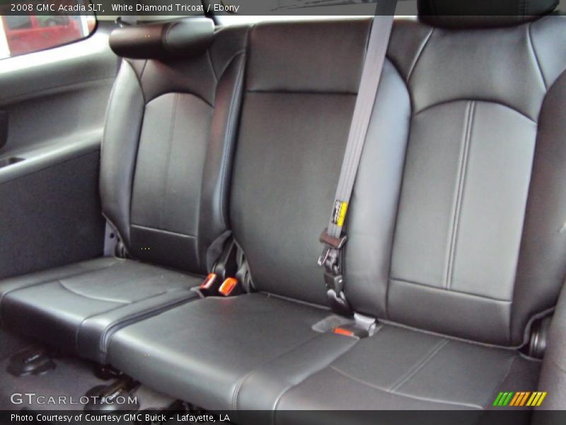White Diamond Tricoat / Ebony 2008 GMC Acadia SLT