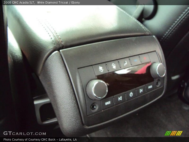 White Diamond Tricoat / Ebony 2008 GMC Acadia SLT