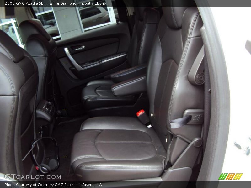 White Diamond Tricoat / Ebony 2008 GMC Acadia SLT