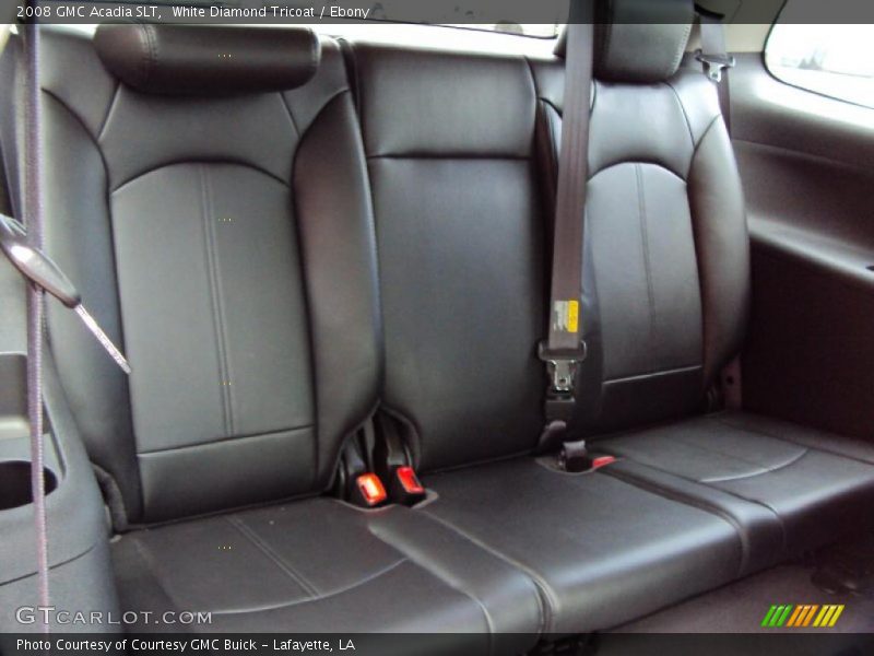 White Diamond Tricoat / Ebony 2008 GMC Acadia SLT