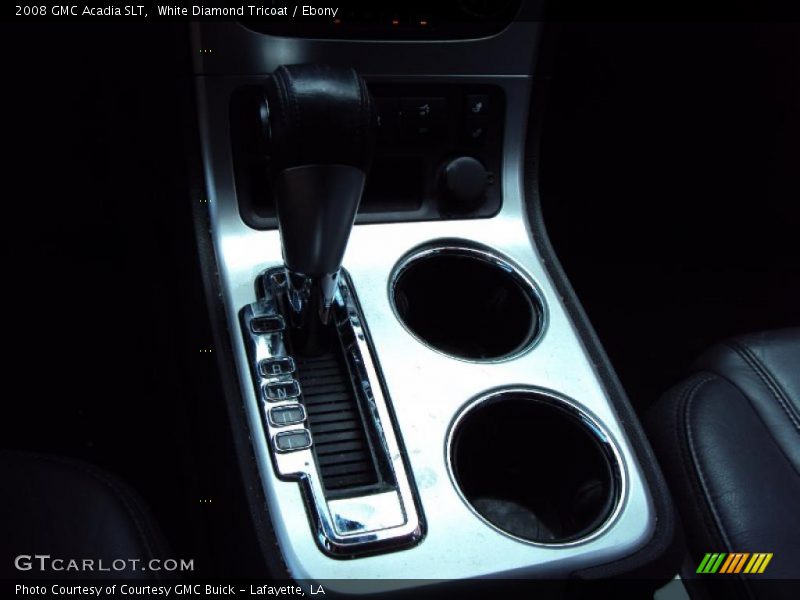 White Diamond Tricoat / Ebony 2008 GMC Acadia SLT