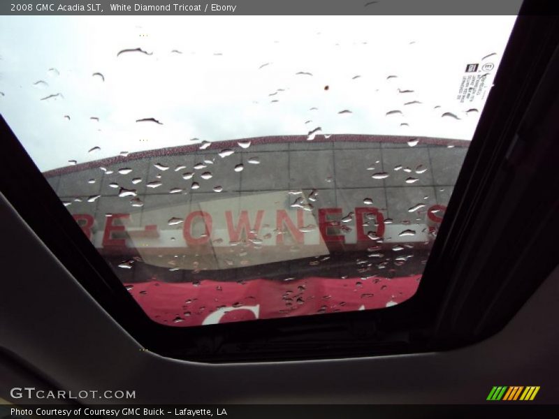 White Diamond Tricoat / Ebony 2008 GMC Acadia SLT