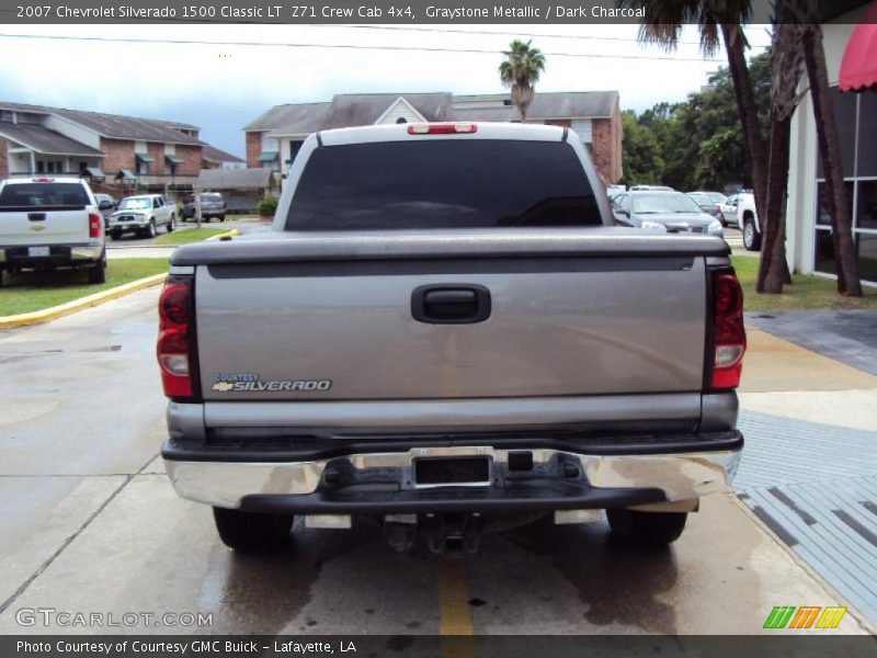 Graystone Metallic / Dark Charcoal 2007 Chevrolet Silverado 1500 Classic LT  Z71 Crew Cab 4x4