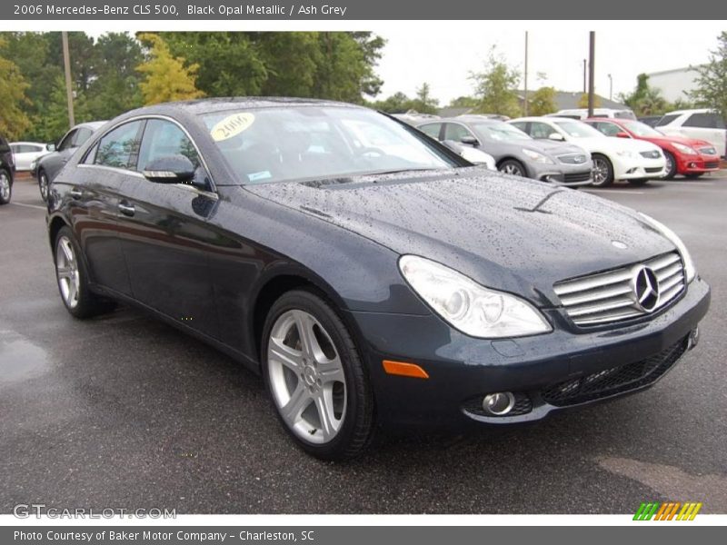 Black Opal Metallic / Ash Grey 2006 Mercedes-Benz CLS 500