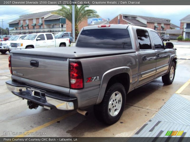 Graystone Metallic / Dark Charcoal 2007 Chevrolet Silverado 1500 Classic LT  Z71 Crew Cab 4x4