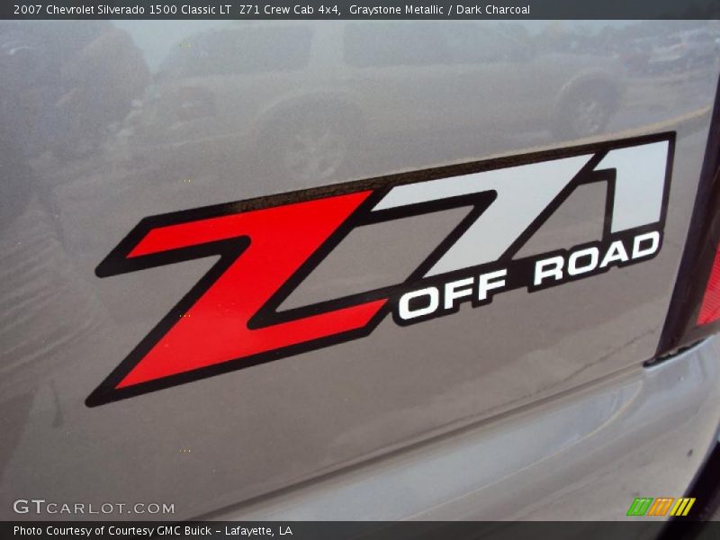 Graystone Metallic / Dark Charcoal 2007 Chevrolet Silverado 1500 Classic LT  Z71 Crew Cab 4x4