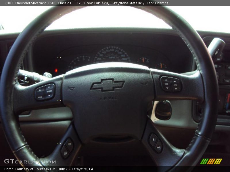 Graystone Metallic / Dark Charcoal 2007 Chevrolet Silverado 1500 Classic LT  Z71 Crew Cab 4x4