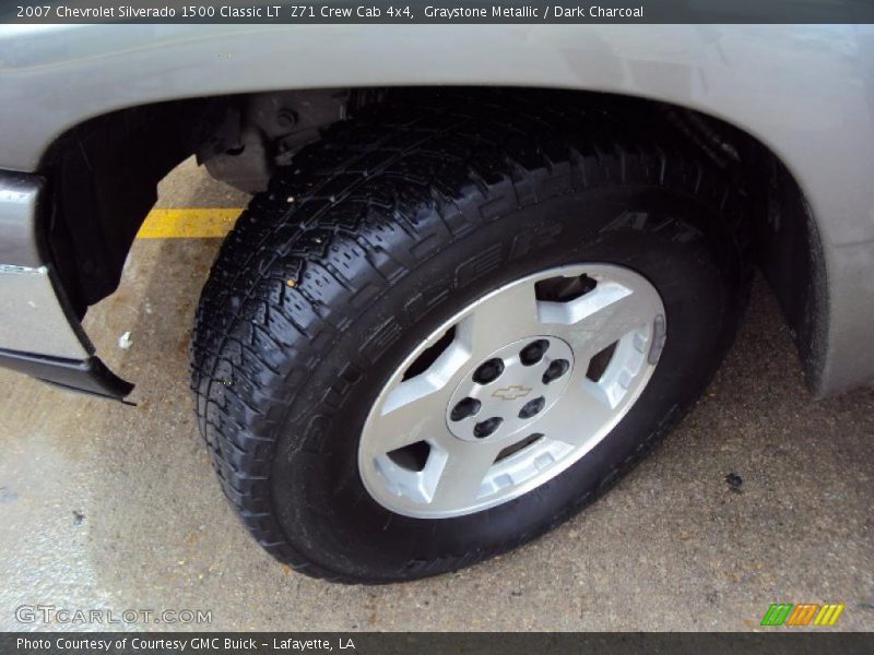 Graystone Metallic / Dark Charcoal 2007 Chevrolet Silverado 1500 Classic LT  Z71 Crew Cab 4x4