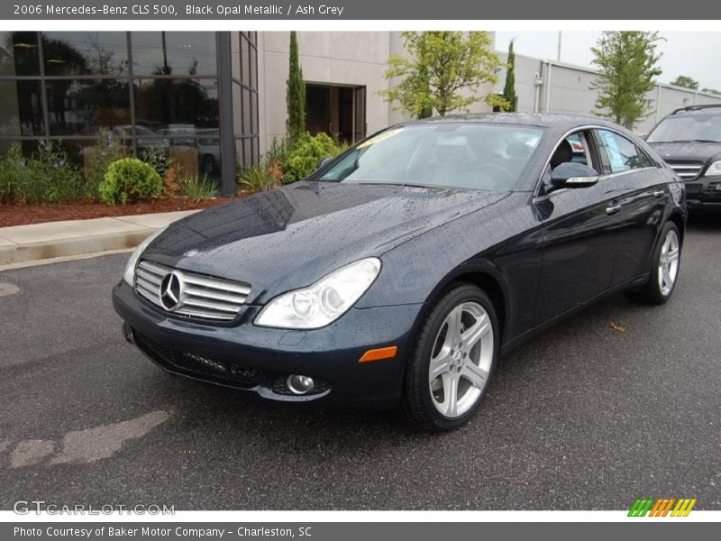 Black Opal Metallic / Ash Grey 2006 Mercedes-Benz CLS 500