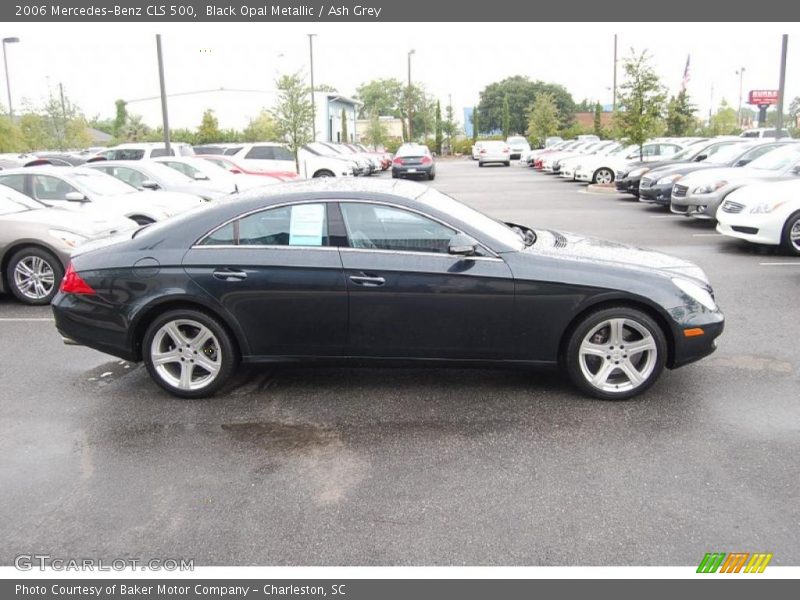 Black Opal Metallic / Ash Grey 2006 Mercedes-Benz CLS 500