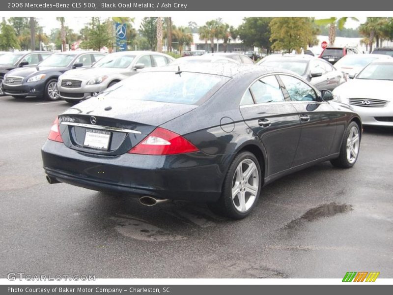 Black Opal Metallic / Ash Grey 2006 Mercedes-Benz CLS 500