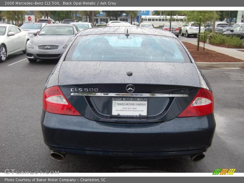 Black Opal Metallic / Ash Grey 2006 Mercedes-Benz CLS 500