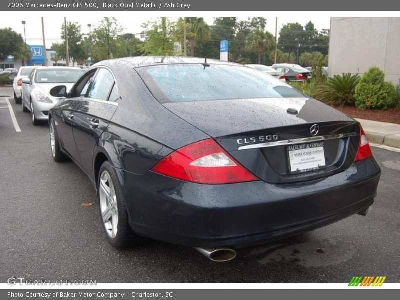 Black Opal Metallic / Ash Grey 2006 Mercedes-Benz CLS 500