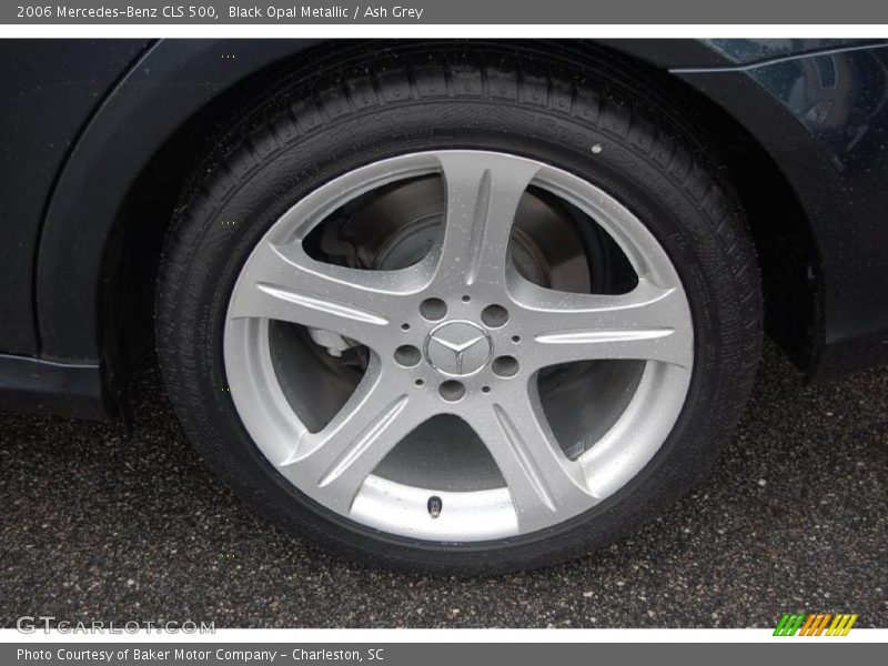 Black Opal Metallic / Ash Grey 2006 Mercedes-Benz CLS 500