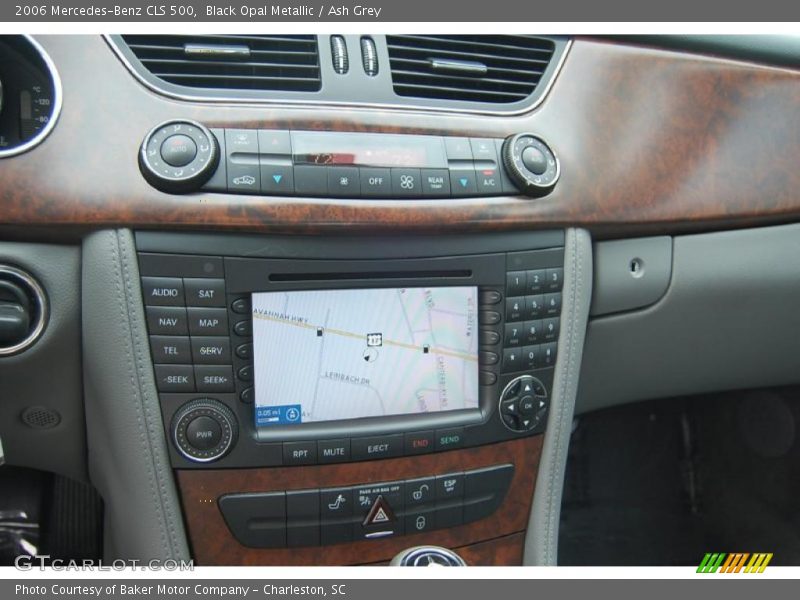 Black Opal Metallic / Ash Grey 2006 Mercedes-Benz CLS 500