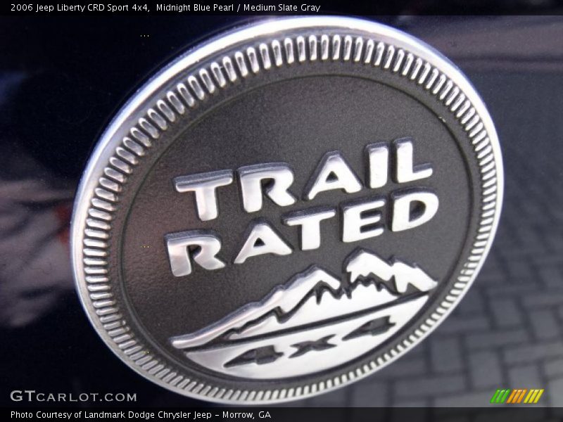 Midnight Blue Pearl / Medium Slate Gray 2006 Jeep Liberty CRD Sport 4x4