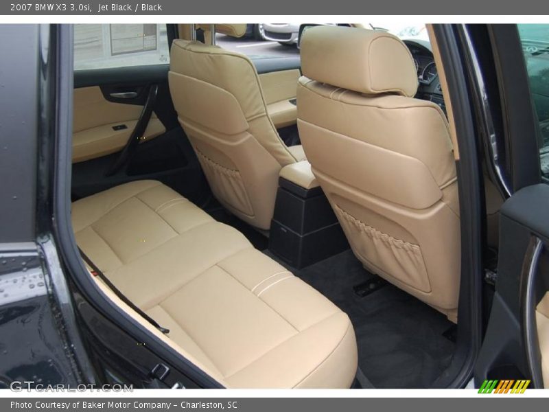 Jet Black / Black 2007 BMW X3 3.0si