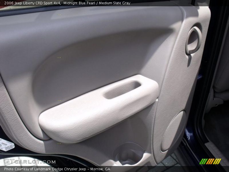 Midnight Blue Pearl / Medium Slate Gray 2006 Jeep Liberty CRD Sport 4x4