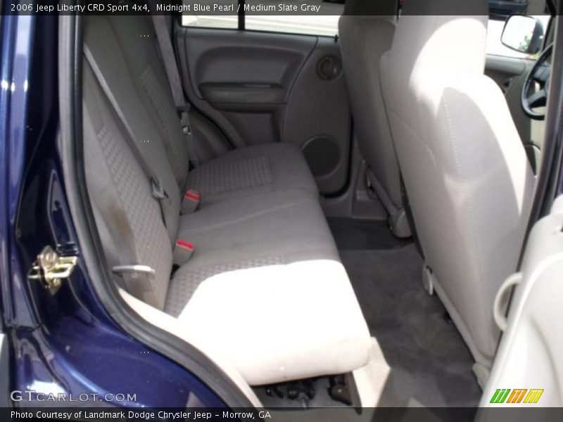 Midnight Blue Pearl / Medium Slate Gray 2006 Jeep Liberty CRD Sport 4x4