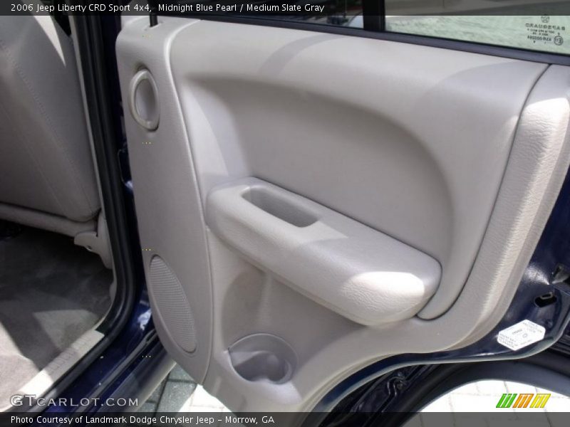 Midnight Blue Pearl / Medium Slate Gray 2006 Jeep Liberty CRD Sport 4x4