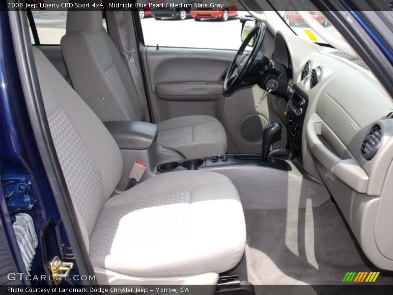 Midnight Blue Pearl / Medium Slate Gray 2006 Jeep Liberty CRD Sport 4x4