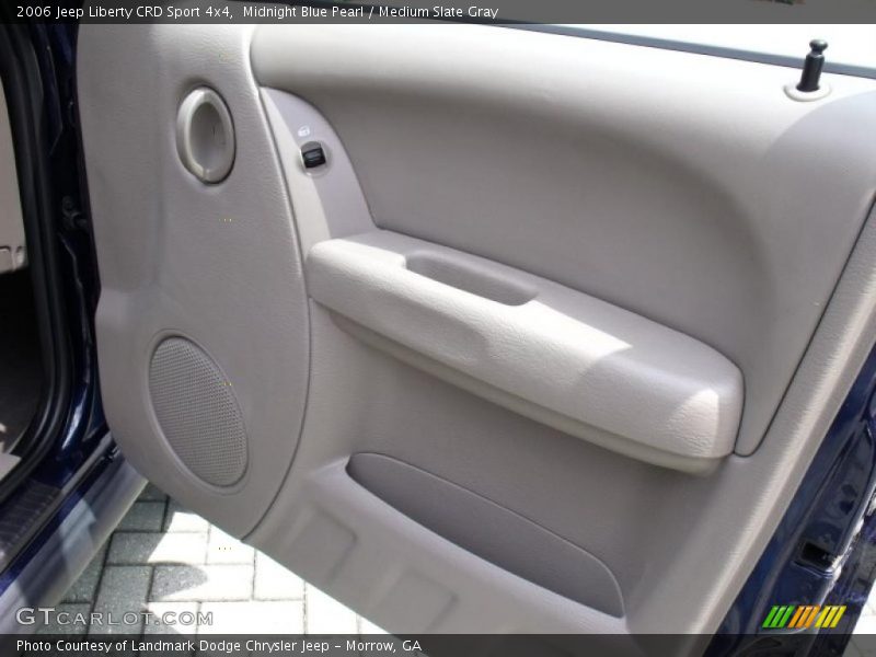 Midnight Blue Pearl / Medium Slate Gray 2006 Jeep Liberty CRD Sport 4x4