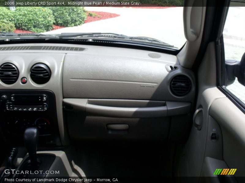 Midnight Blue Pearl / Medium Slate Gray 2006 Jeep Liberty CRD Sport 4x4