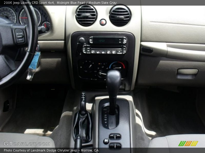 Midnight Blue Pearl / Medium Slate Gray 2006 Jeep Liberty CRD Sport 4x4