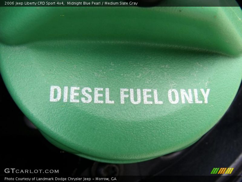 Midnight Blue Pearl / Medium Slate Gray 2006 Jeep Liberty CRD Sport 4x4