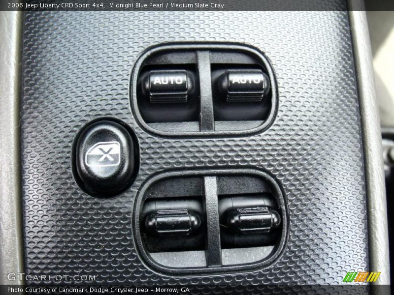 Midnight Blue Pearl / Medium Slate Gray 2006 Jeep Liberty CRD Sport 4x4