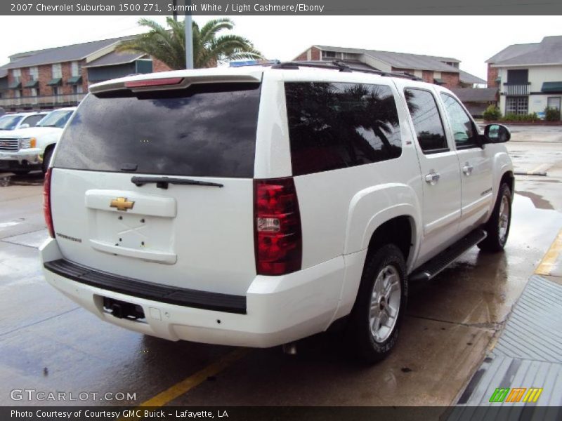 Summit White / Light Cashmere/Ebony 2007 Chevrolet Suburban 1500 Z71