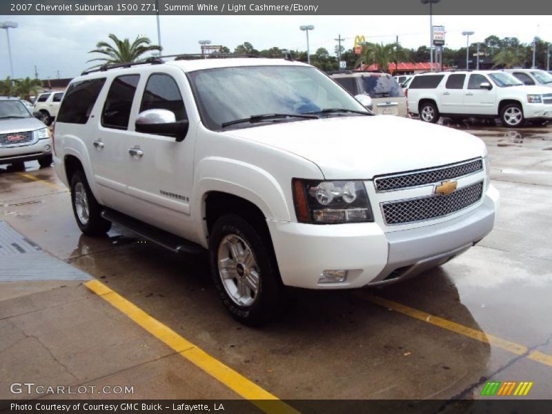 Summit White / Light Cashmere/Ebony 2007 Chevrolet Suburban 1500 Z71