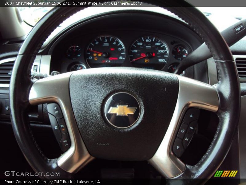 Summit White / Light Cashmere/Ebony 2007 Chevrolet Suburban 1500 Z71