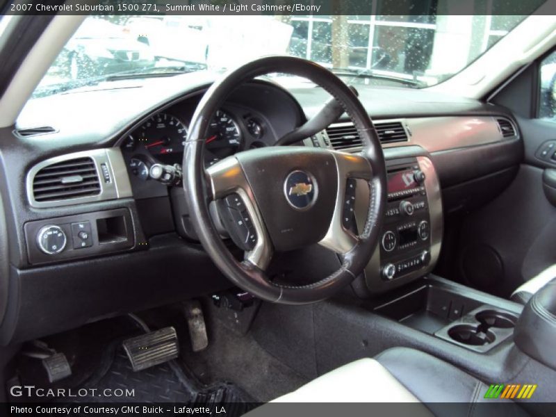 Summit White / Light Cashmere/Ebony 2007 Chevrolet Suburban 1500 Z71