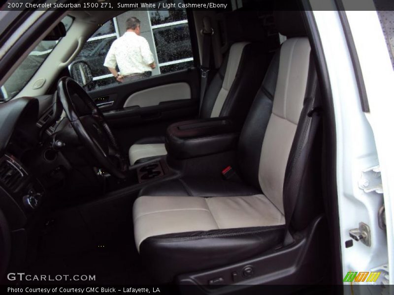 Summit White / Light Cashmere/Ebony 2007 Chevrolet Suburban 1500 Z71