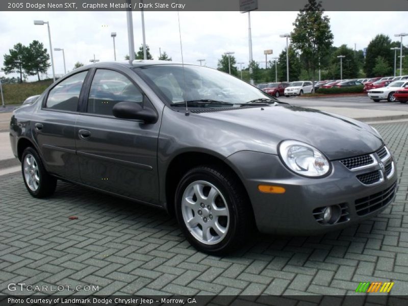Graphite Metallic / Dark Slate Gray 2005 Dodge Neon SXT