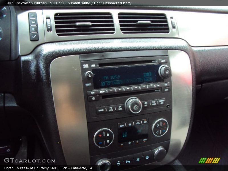 Summit White / Light Cashmere/Ebony 2007 Chevrolet Suburban 1500 Z71